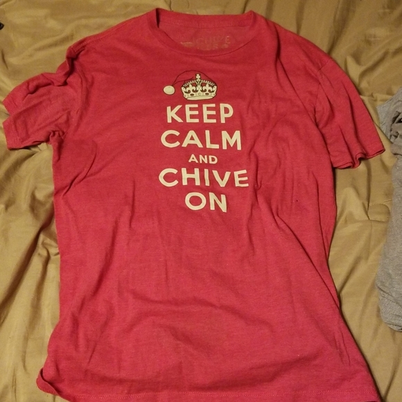 Chive Nation, Large, Christmas T-Shirt - Picture 2 of 2